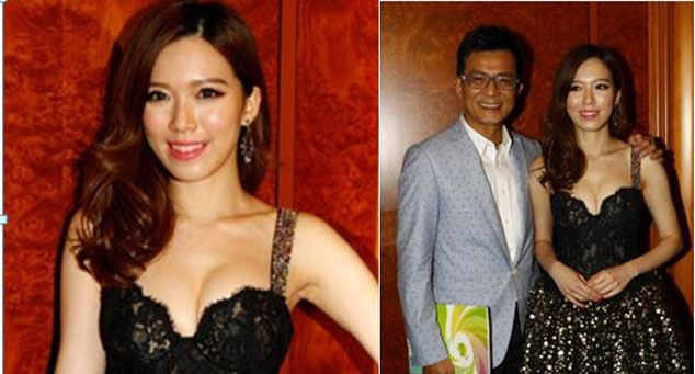 <em>黄日华女儿</em>秀乳沟,明星女儿谁最靓?