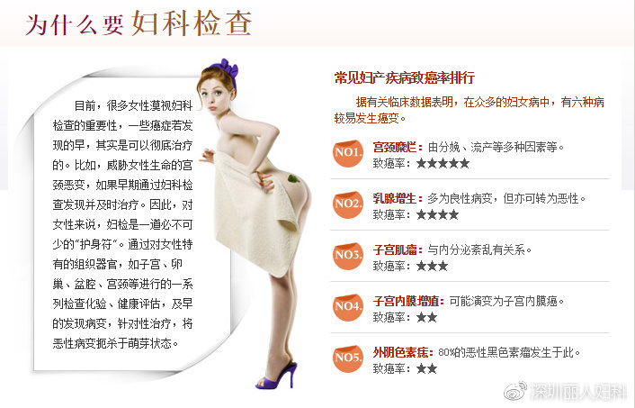 妇科常规检查当日应穿着便于检查的衣服,长度适中的裙子是最好的选择.