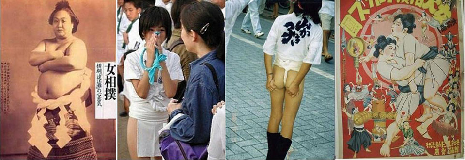 日本女子相扑,一种很黄很暴力的运动