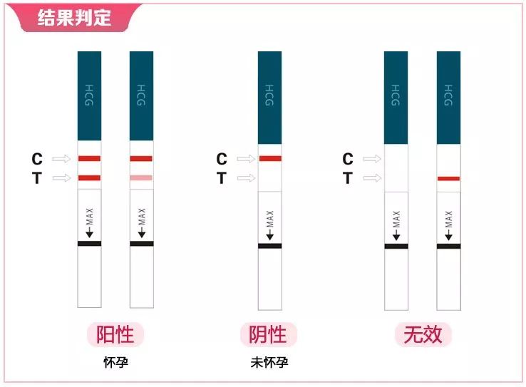 测孕纸怎么看结果图片图片