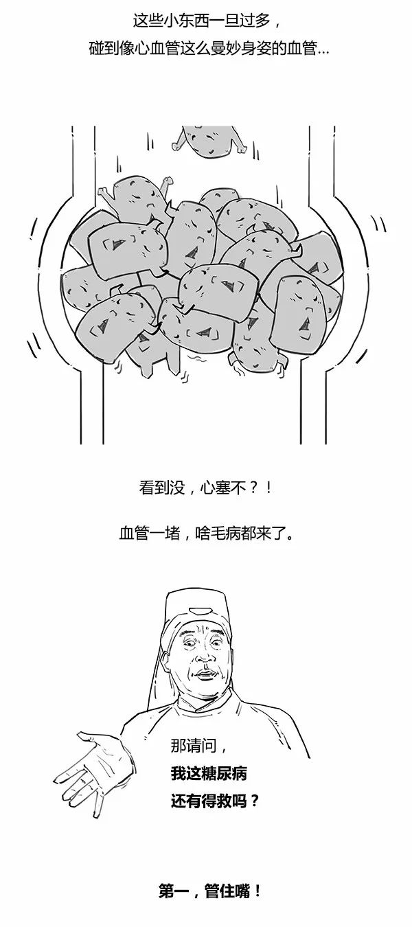 糖尿病为什么可怕？这组漫画说太清楚了！