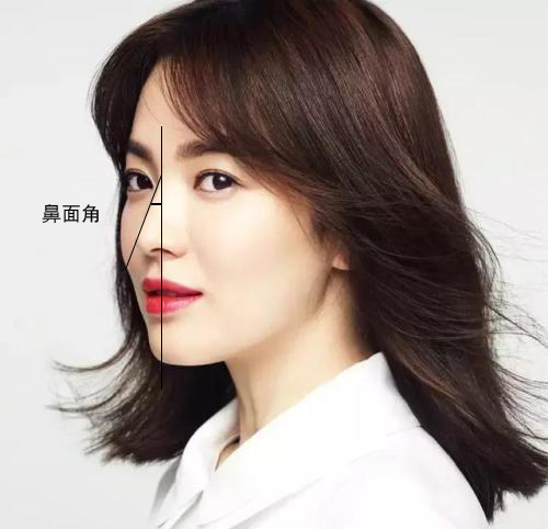 好看的鼻子有4个关键美学角度鼻面角