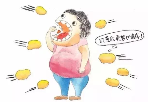 为什么我都快饿晕了还是不见瘦