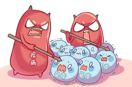 从而来维持人体的健康,当免疫系统遭到破坏而使得免疫能力下降的时候