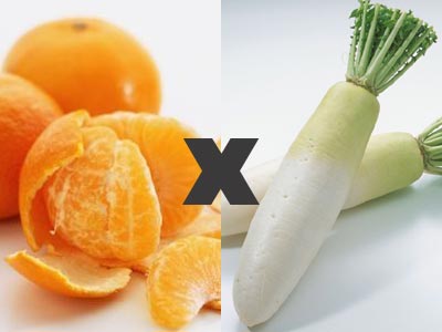 白萝卜相克食物表图片