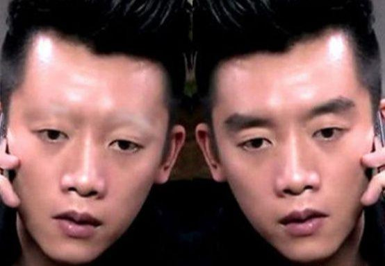 男人真的会因为眉毛,缺少了一些阳刚之气.