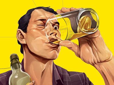 长期酗酒可导致脂肪浸润,肝细胞炎症,变性,引起肝功能异常;长期嗜酒