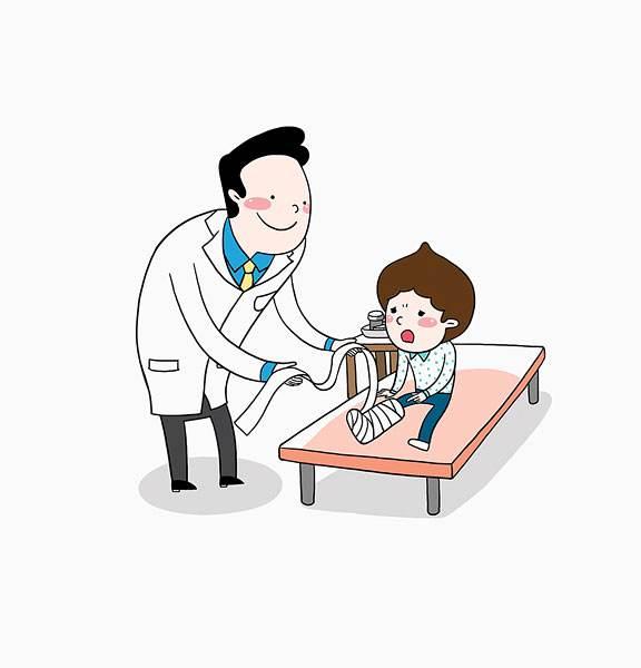 非要让我带他去医院,别不过他去了,我到现在都记得医生小哥的表情,和