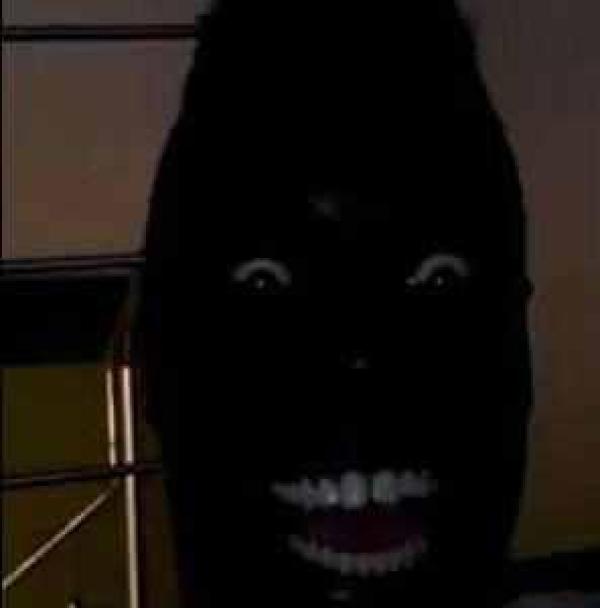 黑人龇牙笑的图片头像图片