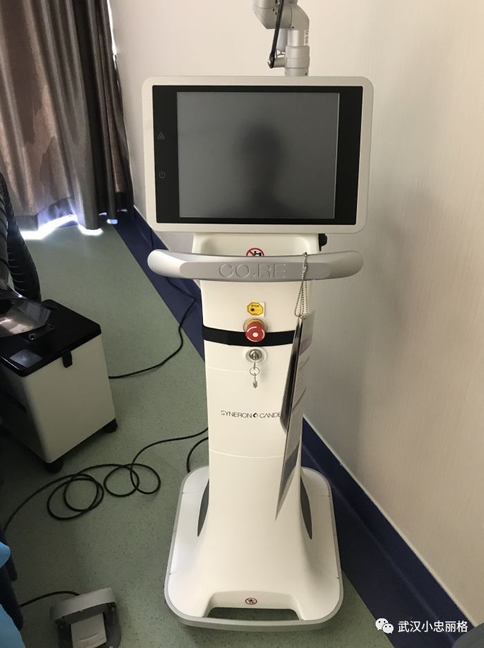 我是来自美国美国赛诺龙(syneron&candela)的一款co2点阵激光设备