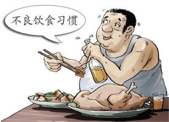 (2)改掉不良的饮食和生活习惯