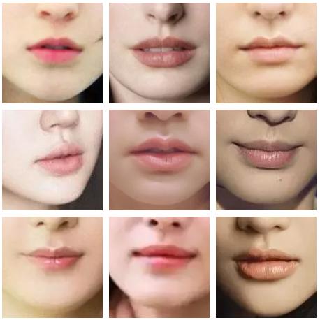 但以上只是一个唇部标准美学,并不是说一定要按照标准数值一模一样