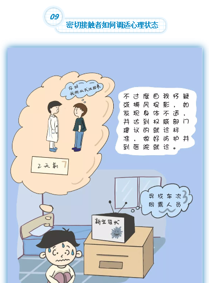 新冠肺炎防控漫画第四季心理如何调适