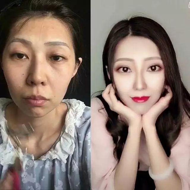 2018年抖音女神的标准——习得一手易容术!