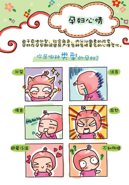 潮萌孕妈日记孕期心情大揭秘