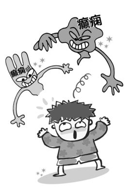 ",这是癫痫的一种发作形式,是大脑皮层运动中枢的神经元受刺激所致,脑