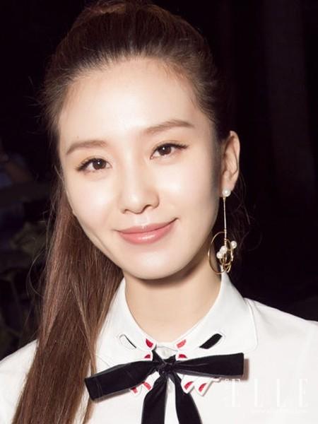 刘诗诗,也是扇形双眼皮