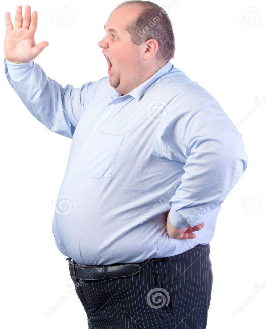 过度肥胖的男性由于长时间挑食或者偏食,或者经常吃油腻的食物,严重