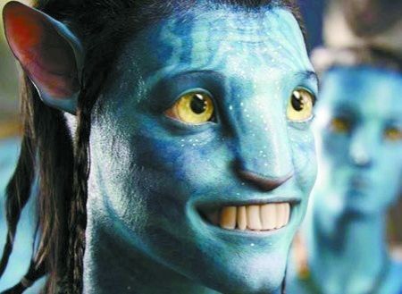 慢慢变成阿凡达式的鼻子.