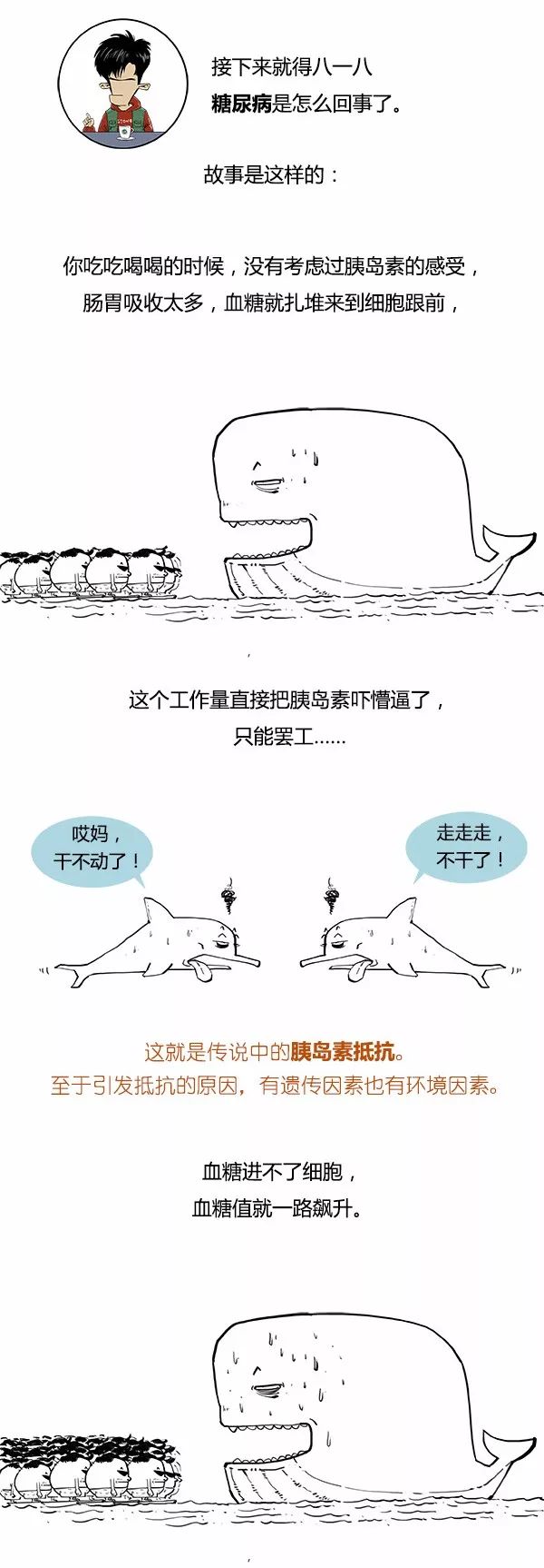 糖尿病为什么可怕？这组漫画说太清楚了！