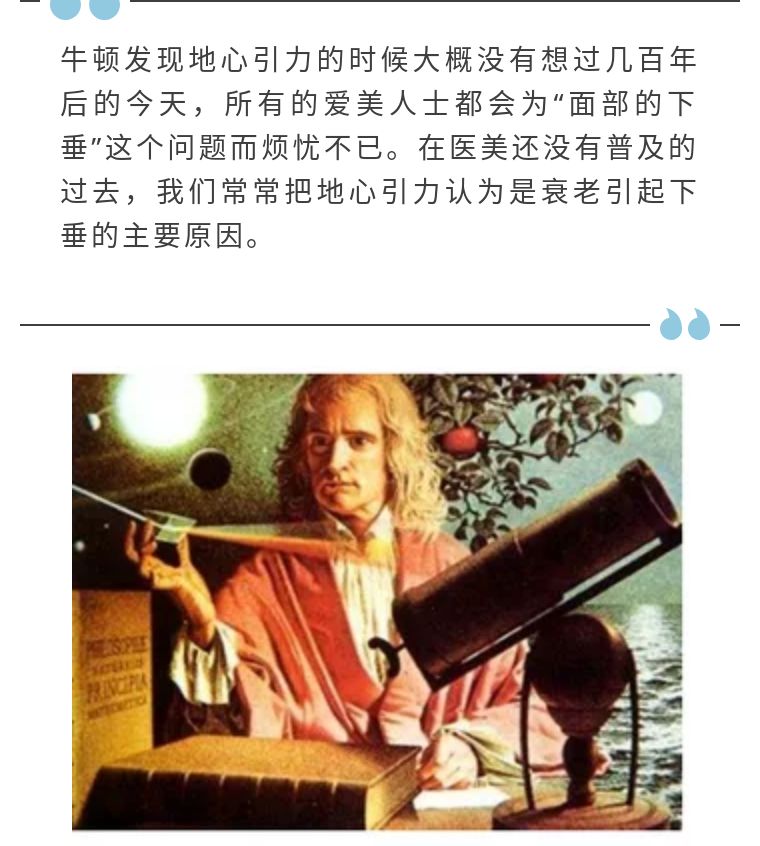 其实造成面部松垂的因素,并非只有地心引力这一条.