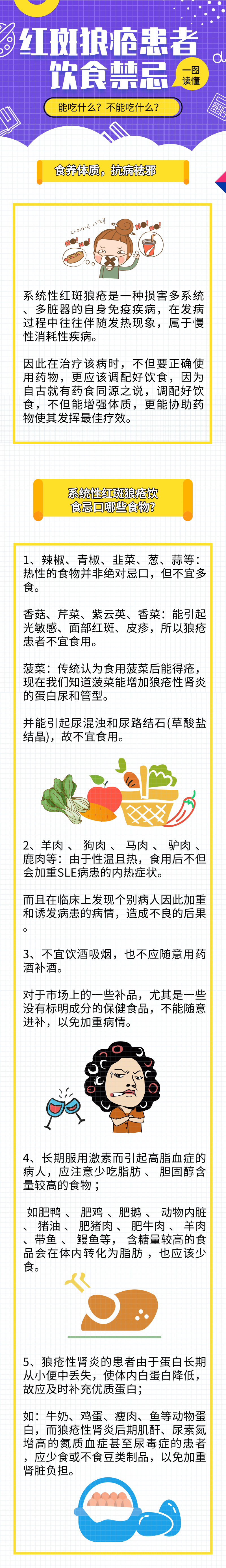 系统性红斑狼疮「饮食宝典」,5大营养药膳大公开!